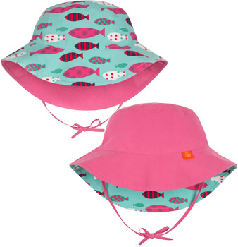 レッシグ　安心安全・機能的な子供用帽子　レッシグ　バケットハット ライトピンク